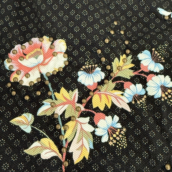 Maeve one shoulder mini dress with metal embellishments SZ10 - Picture 2 of 6